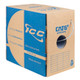 600MHz CAT6e Bulk Cable with 23 AWG UTP Solid Wires, CMR Jacket in a Pull Box, 1000 Feet - White ICCABR6EWH 600MHz CAT6e Bulk Cable with 23 AWG UTP Solid Wires, CMR Jacket in a Pull Box, 1000 Feet - White ICCABR6EWH